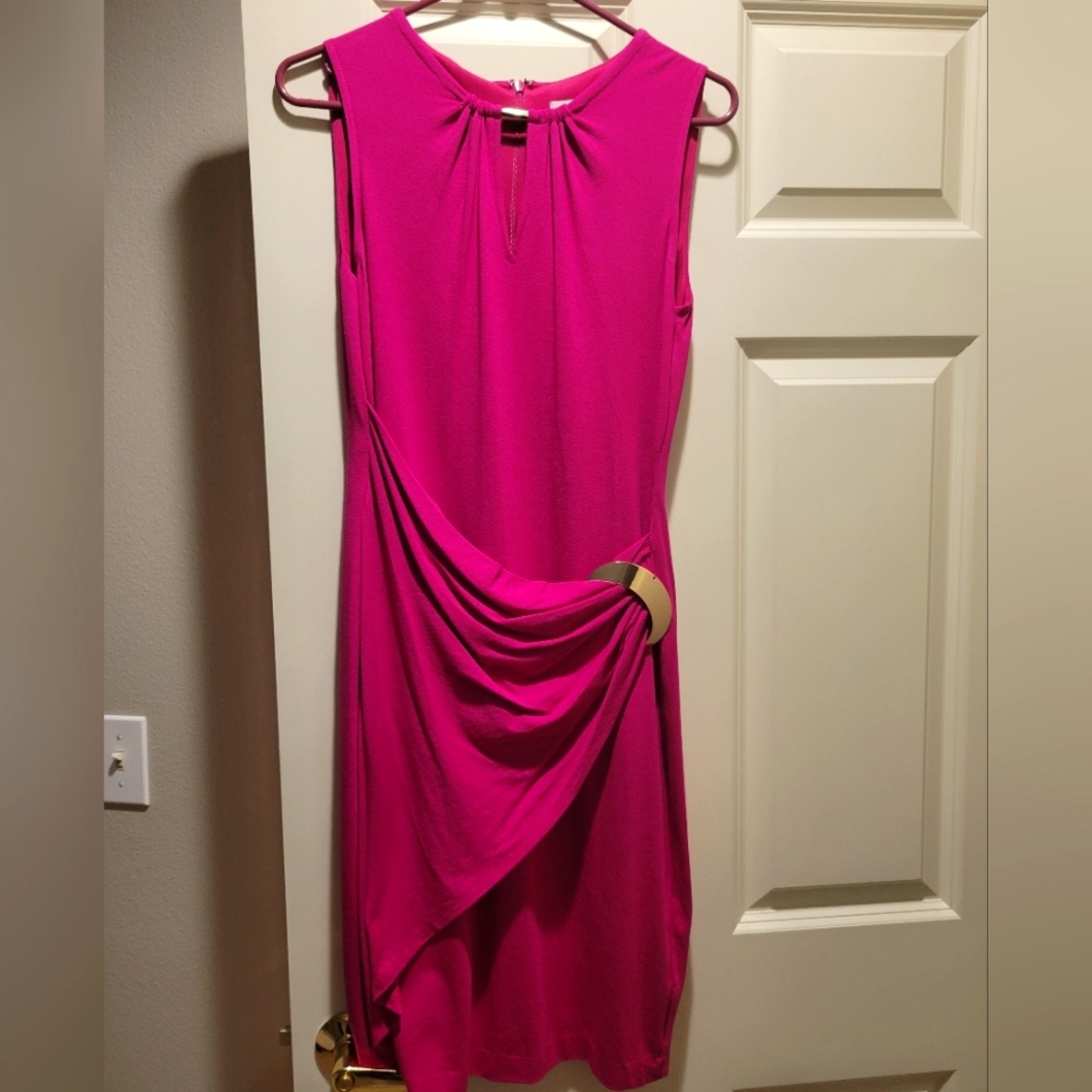 Cache women's evening dress, pink, size M
